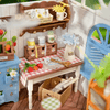 Dreamy Garden House DIY Miniature Kit by Diokits - Detailed View Of Small Acessories